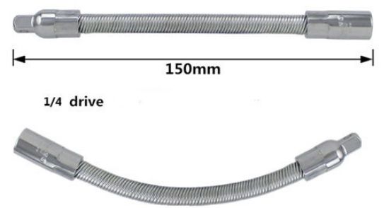 Εικόνα της Προέκταση σπαστή 1/4" 145 mm Force