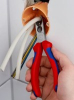 Εικόνα της Απογυμνωτής με πλαγιοκόφτη 165mm Knipex