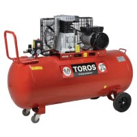 Εικόνα της Αεροπσυμπιεστής με ιμάντα 150lt 3hp 230v Toros