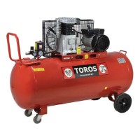 Εικόνα της Αεροσυμπιεστής με ιμάντα 200lt 3hp 230v Toros