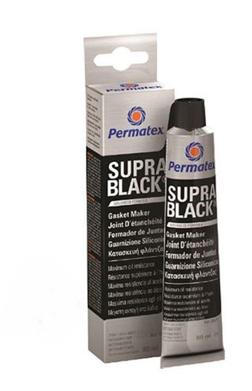 Εικόνα της Φλατζόκολλα supra black 80ml Permatex