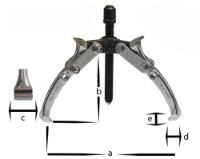 Εικόνα της Εξωλκέας τρίποδος 4'' 113 mm Force