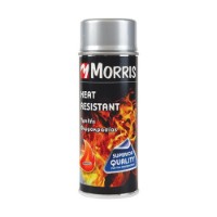 Εικόνα της Σπρέυ πυράντοχο λάκα ασημί 400ml Morris