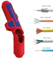 Εικόνα της Απογυμνωτής καλωδίων 135 mm Knipex