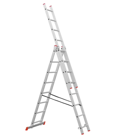 Εικόνα της Σκάλα τριπλή επεκτεινόμενη 3x9 27 σκαλιά Bulle