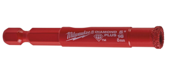 Εικόνα της Ποτηροτρύπανο αδαμάντινο 1/4'' 8mm Milwaukee