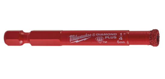 Εικόνα της Ποτηροτρύπανο αδαμάντινο 1/4'' 6mm  Milwaukee