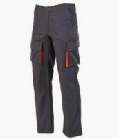 Εικόνα της Παντελόνι εργασίας γκρι-πορτοκαλί medium Axon
