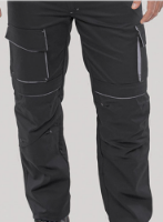 Εικόνα της Παντελόνι εργασίας μαύρο-γκρι large Axon