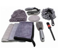 Εικόνα της Σετ πλυσίματος αυτοκινήτων 9 τεμαχίων Satra