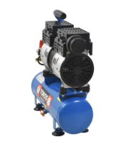 Εικόνα της Αεροσυμπιεστής μονομπλόκ oil free χαμηλού θορύβου 1Hp 6Lt Brushless Toros