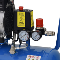 Εικόνα της Αεροσυμπιεστής μονομπλόκ oilfree χαμηλού θορύβου 24Lt 1Hp Brushless Toros