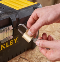 Εικόνα της Εργαλειοθήκη πλαστική με μεταλλικά κουμπιά 16" Stanley