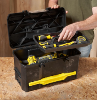 Εικόνα της Εργαλειοθήκη πλαστική με συρτάρι 19" Stanley