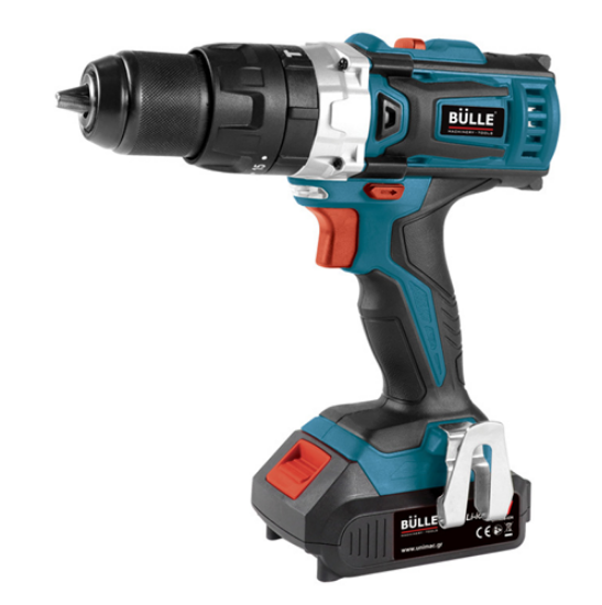 Εικόνα της Κρουστικό δραπανοκατσάβιδο 18v 1*2.0Αh Bulle