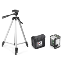 Εικόνα της Αλφάδι laser 2 ακτίνων πράσινο 852gs με τρίποδο τηλεσκοπικό Kapro