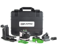 Εικόνα της Αλφάδι laser 3 ακτινών πράσινο 360° 3D 883g Kapro