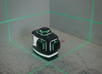 Εικόνα της Αλφάδι laser 3 ακτινών πράσινο 360° 3D 883g Kapro