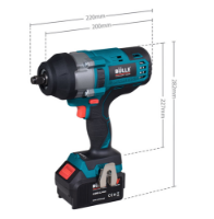 Εικόνα της Μπουλονόκλειδο 18v 1000Nm 4Ah Brushless Bulle