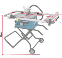 Εικόνα της Παγκοπρίονο βαρέως τύπου 1800w Φ 250mm Bulle