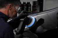 Εικόνα της Σφουγγάρι γυαλίσματος σκληρό μπλε 150*25 951 Smirdex