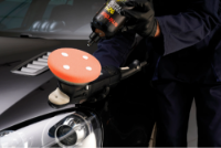 Εικόνα της Σφουγγάρι γυαλίσματος μέτριο πορτοκαλί 150*25 951 Smirdex