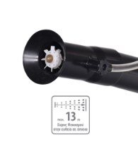 Εικόνα της Βενζινοκίνητος νεφελοψεκαστήρας θειαφιστήρας πλάτης 14Lt Kraft