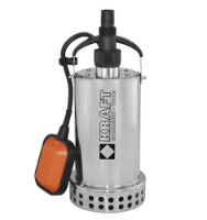 Εικόνα της Υποβρύχια αντλία ομβρίων υδάτων 900watt 9m 13000 Lt/h 1"-1" 1/4 inox Kraft