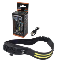 Εικόνα της Φακός κεφαλής cob led με προβολέα και αισθητήρα κίνησης Satra