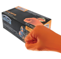 Εικόνα της Γάντια νιτριλίου μιας χρήσης xl 100 τεμ Satra