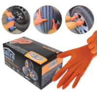 Εικόνα της Γάντια νιτριλίου μιας χρήσης medium Satra