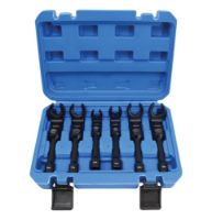 Εικόνα της Σετ κλειδιά σωλήνων σπαστά καρέ 3/8'' 6 τεμ Satra