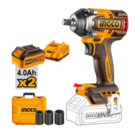 Εικόνα της Μπουλονόκλειδο Κρουστικό Μπαταρίας 20V Li-Ion 500-650Nm INGCO