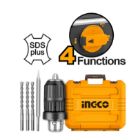 Εικόνα της Πιστολέτο Περιστροφικό 2*4AH 20V Li-Ion 2.5J & ταχυτσόκ INGCO