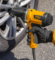 Εικόνα της Μπουλονόκλειδο 1050W Ηλεκτρικό & βαλίτσα 6 τεμ. Καρυδάκια INGCO