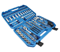 Εικόνα της Σετ κασετίνα καρυδάκια 179 τεμ -1/4'' 3/8'' 1/2'' Satra