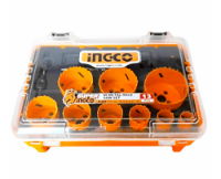 Εικόνα της Ποτηροτρύπανα Σετ 13 τεμ. 19-64mm Bi-Metal INGCO
