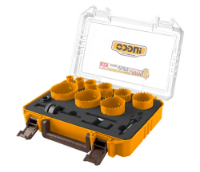 Εικόνα της Ποτηροτρύπανα Σετ 13 τεμ. 19-64mm Bi-Metal INGCO