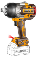 Εικόνα της Κρουστικό Μπουλονόκλειδο Μπαταρίας 20V Li-Ion SOLO 1350-1900Nm INGCO