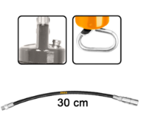 Εικόνα της Γρασσαδόρος Χειρός 400cc με 2 μαρκούτσια INGCO