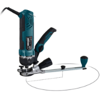 Εικόνα της Πολυεργαλείο περιστροφικό - Ρούτερ 550watt Bulle