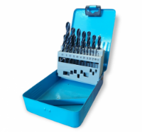 Εικόνα της Σετ τρυπάνια αέρος 1-13*0.5 25τεμ μεταλλική θήκη