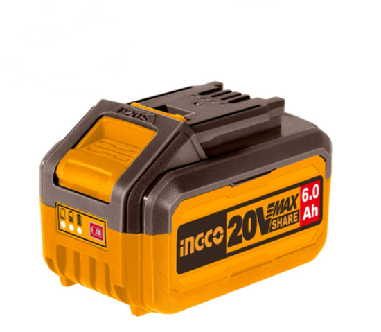Εικόνα της Μπαταρία 20V 6.0Ah Li-Ion INGCO