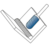 Εικόνα της Φρέζα καρβιδίου 6*18*6*50 Karnasch