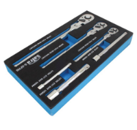 Εικόνα της Σετ καστάνιες σπαστές 1/4'' - 3/8'' - 1/2'' 6 τεμ Satra