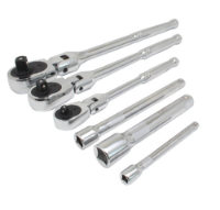 Εικόνα της Σετ καστάνιες σπαστές 1/4'' - 3/8'' - 1/2'' 6 τεμ Satra