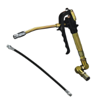 Εικόνα της Πιστόλι γρασσαδόρου αέρος ts με σύνδεσμο ''z'' θηλ 1/4'' με διπλό τρελό ρακόρ