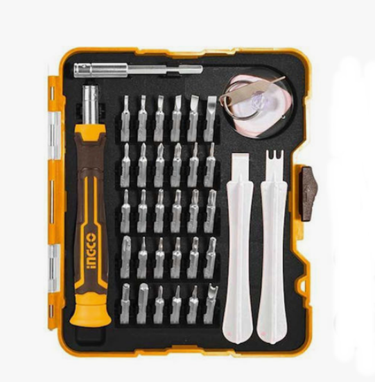 Εικόνα της Κατσαβίδι Μίνι με Μύτες Σετ 37 τεμ. INGCO