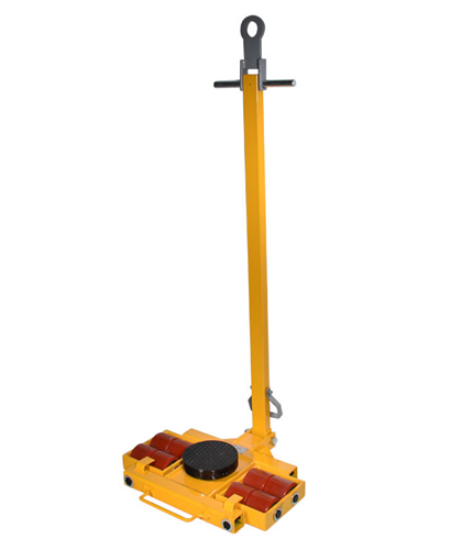 Εικόνα της Φορείο με περιστρεφόμενο πέλμα και τιμόνι για μεταφορα 8 τόνων με ράουλα PU με ρουλεμάν Epress