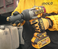 Εικόνα της Κρουστικό Μπουλονόκλειδο Μπαταρίας 20V Li-Ion SOLO 1750-2100Nm INGCO